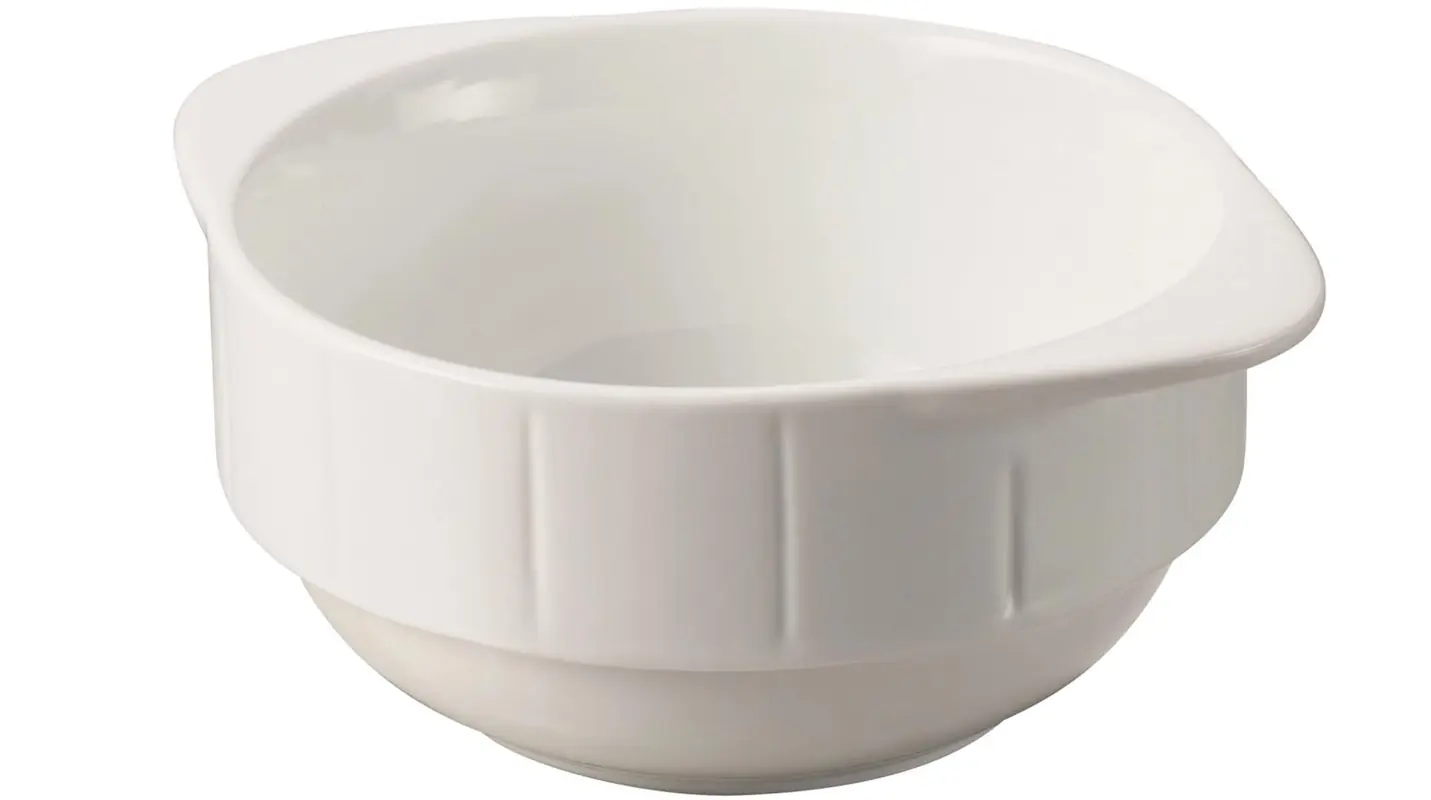 Sfood runde Schüssel mit Griff 45cl, Ø13cm, weiss