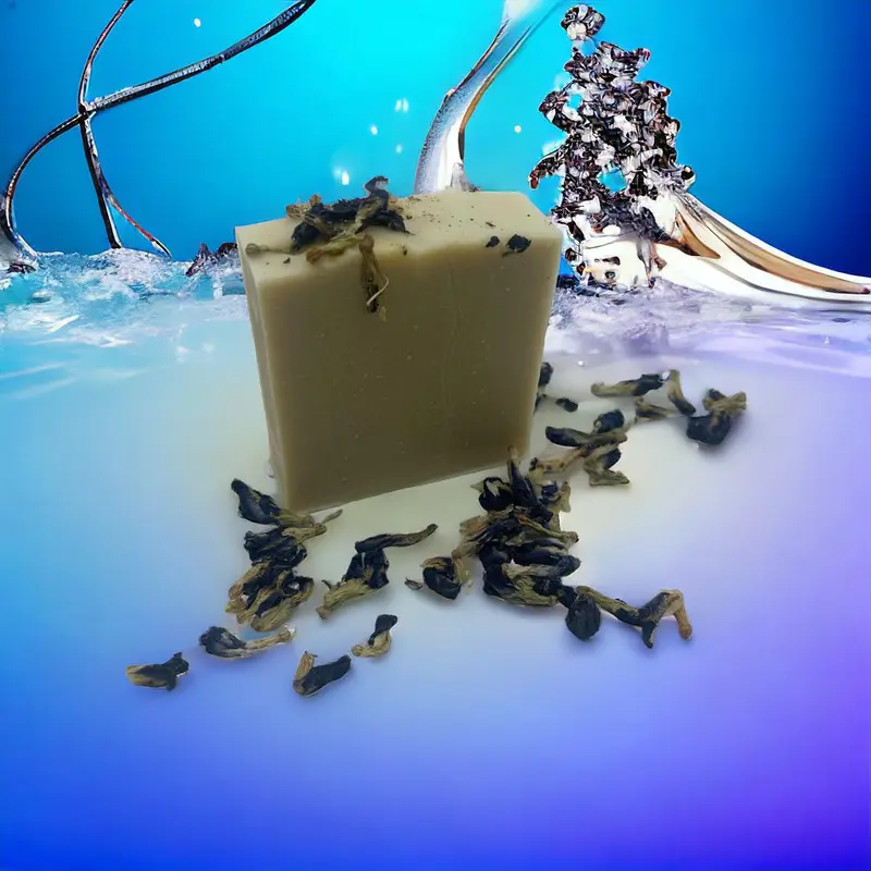 Shampoing Pois Papillon Bleu