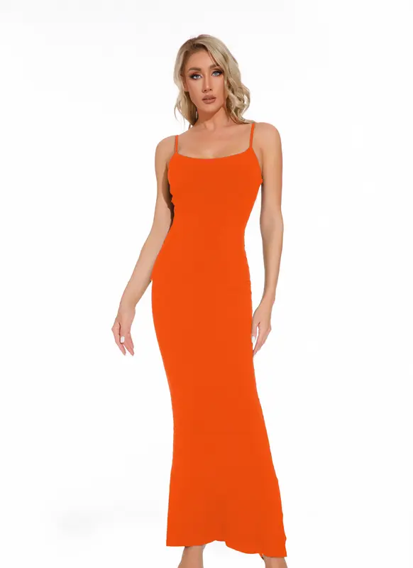 Shapewear Kleid Jumpsuit mit Brustpolster