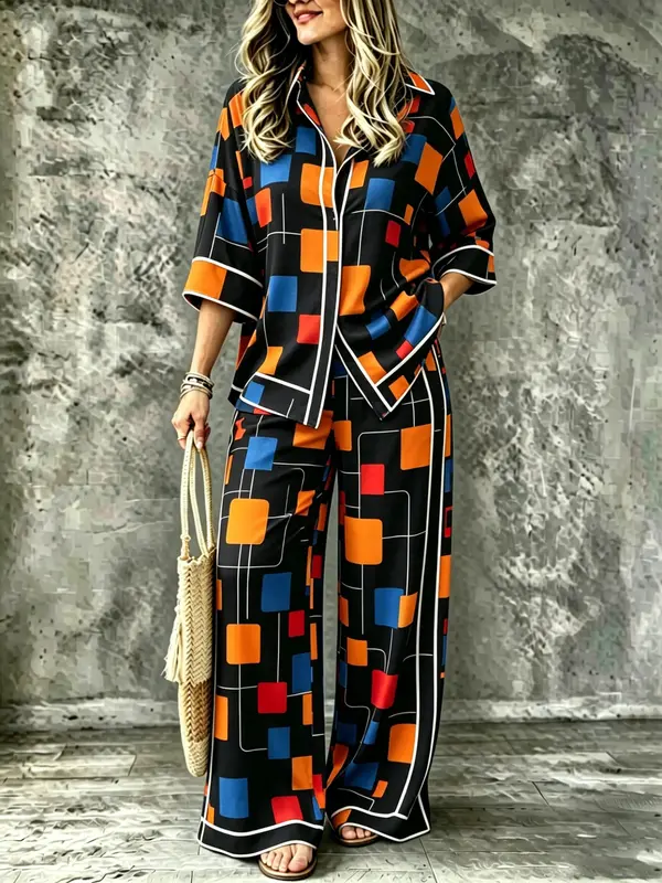 Shirt-Set mit Digitaldruck