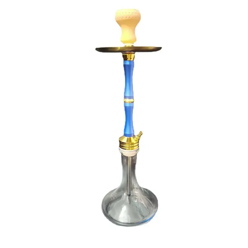 Shisha-Set Bambus-Aluminium-Legierung Elektroplattiert