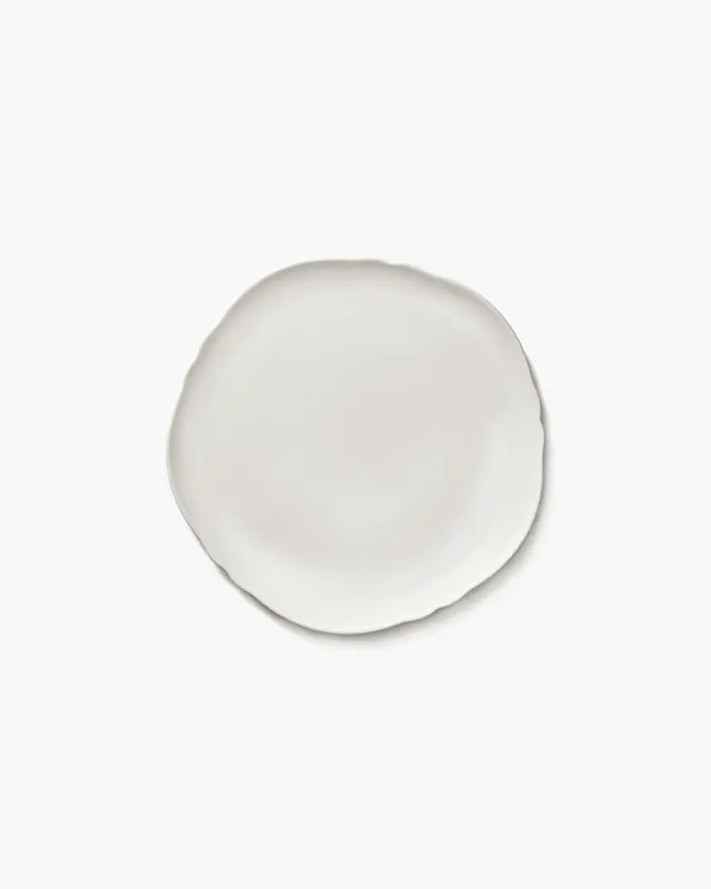 Silhouette Teller flach D23.5cm H1.5cm weiss Porzellan