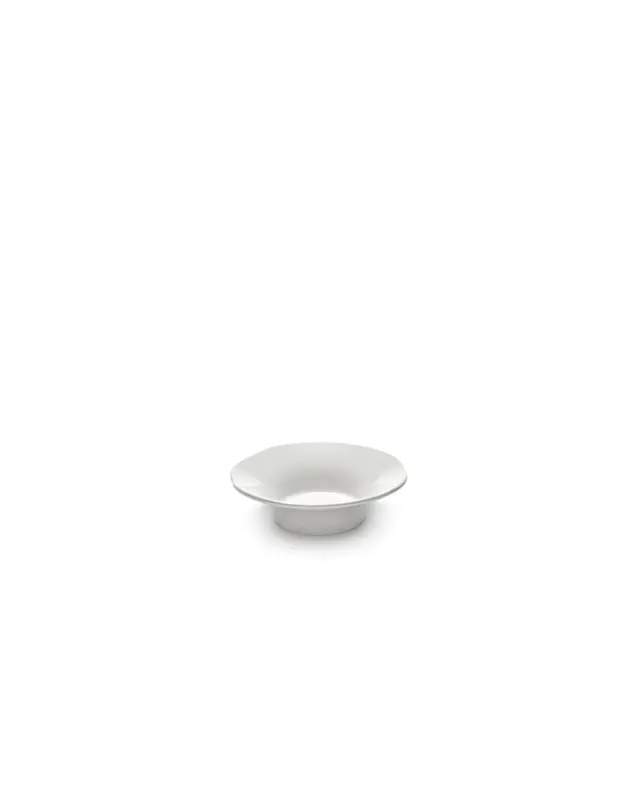 Silhouette Teller tief D10.5cm H3cm weiss Porzellan