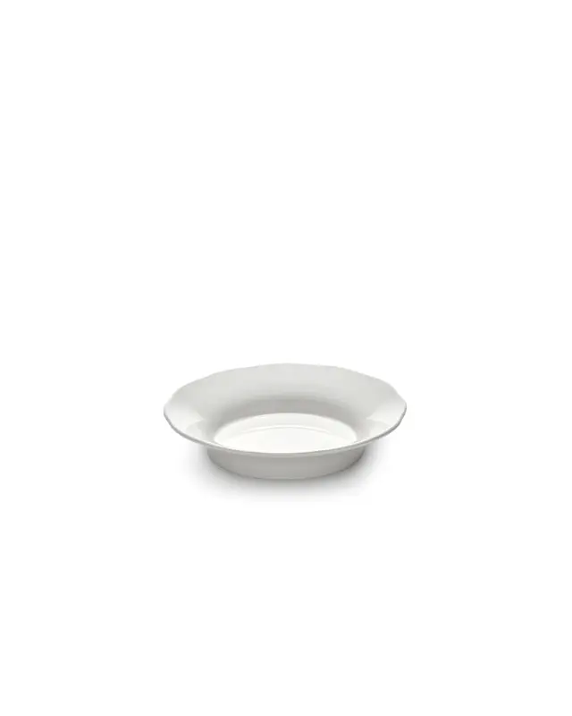 Silhouette Teller tief D18.5cm H3.6cm weiss Porzellan