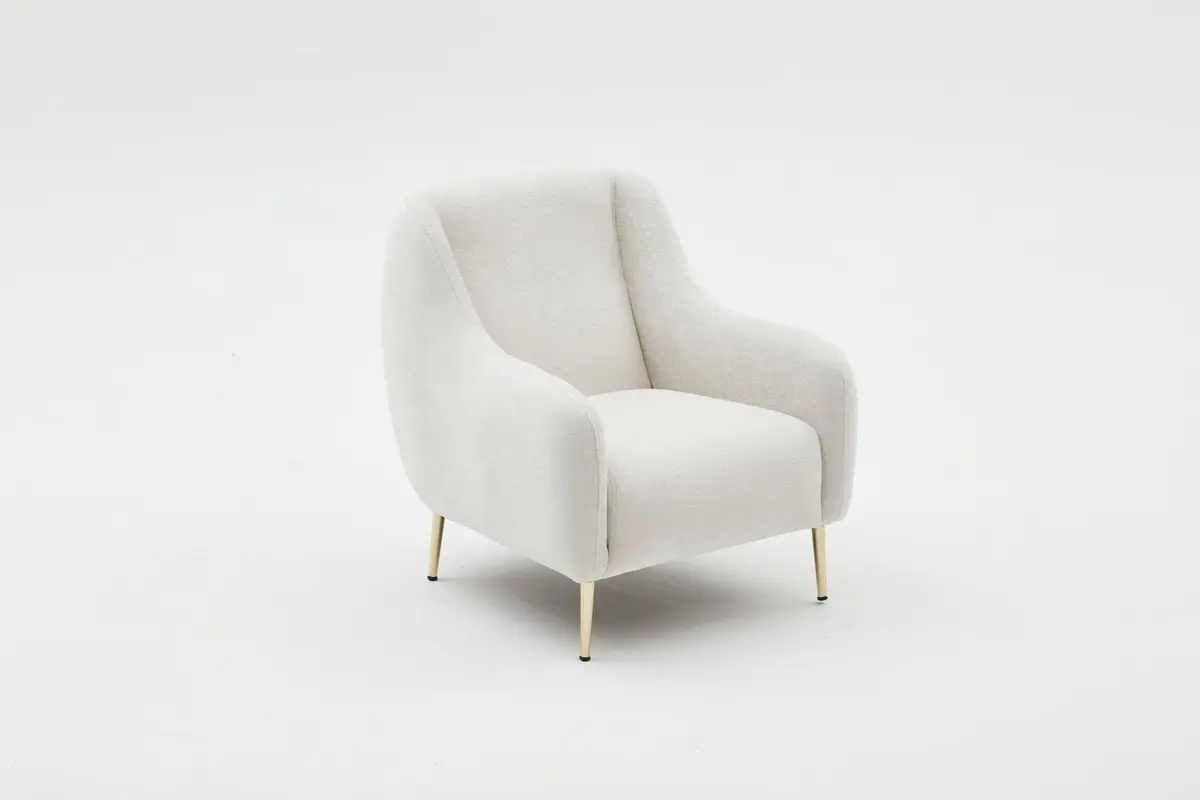 Simena Modulares Sofa - Creme Gold