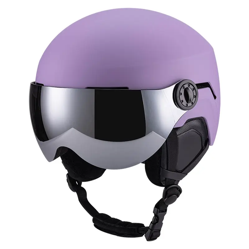 Skihelm-Überzug mit integriertem Visier