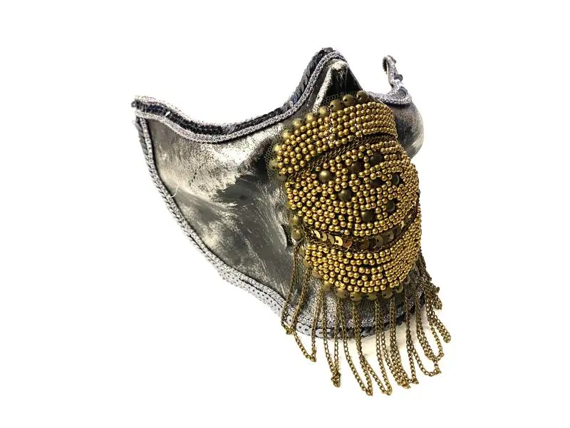 Skull Punk Nieten Performance Maske
