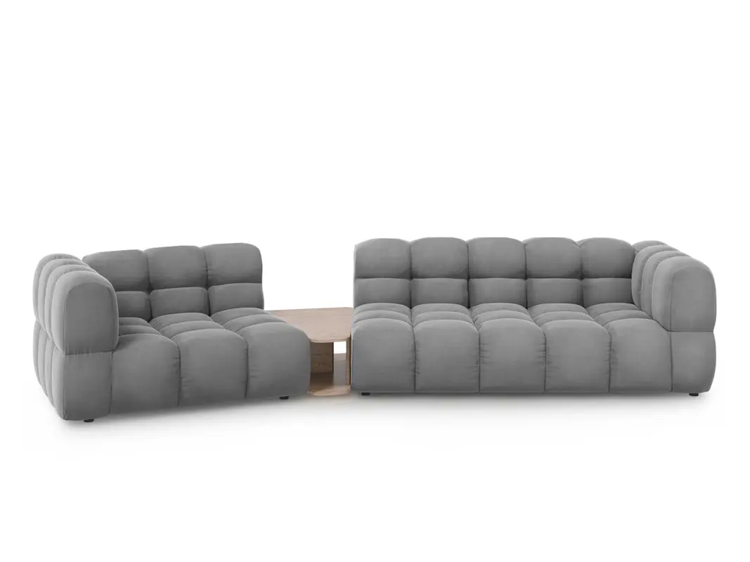 Sky Velour modulares Sofa links 3 Sitzer 148cm
