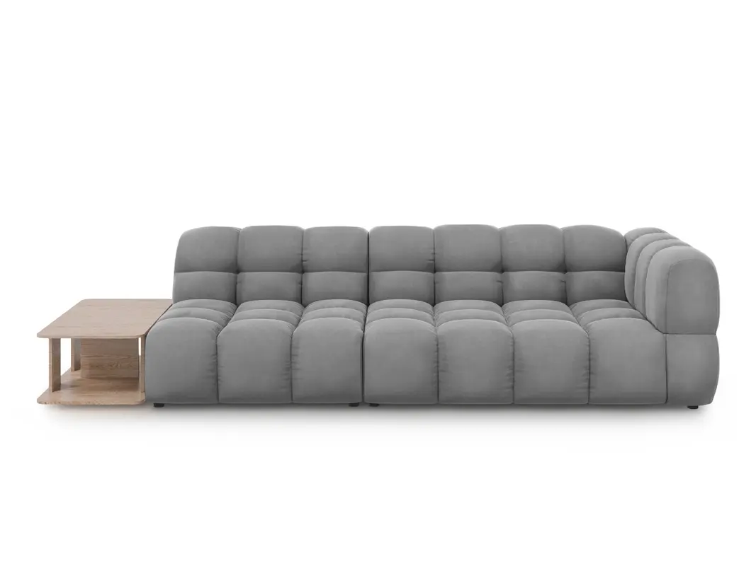 Sky Velour modulares Sofa links 4 Sitzer 102cm