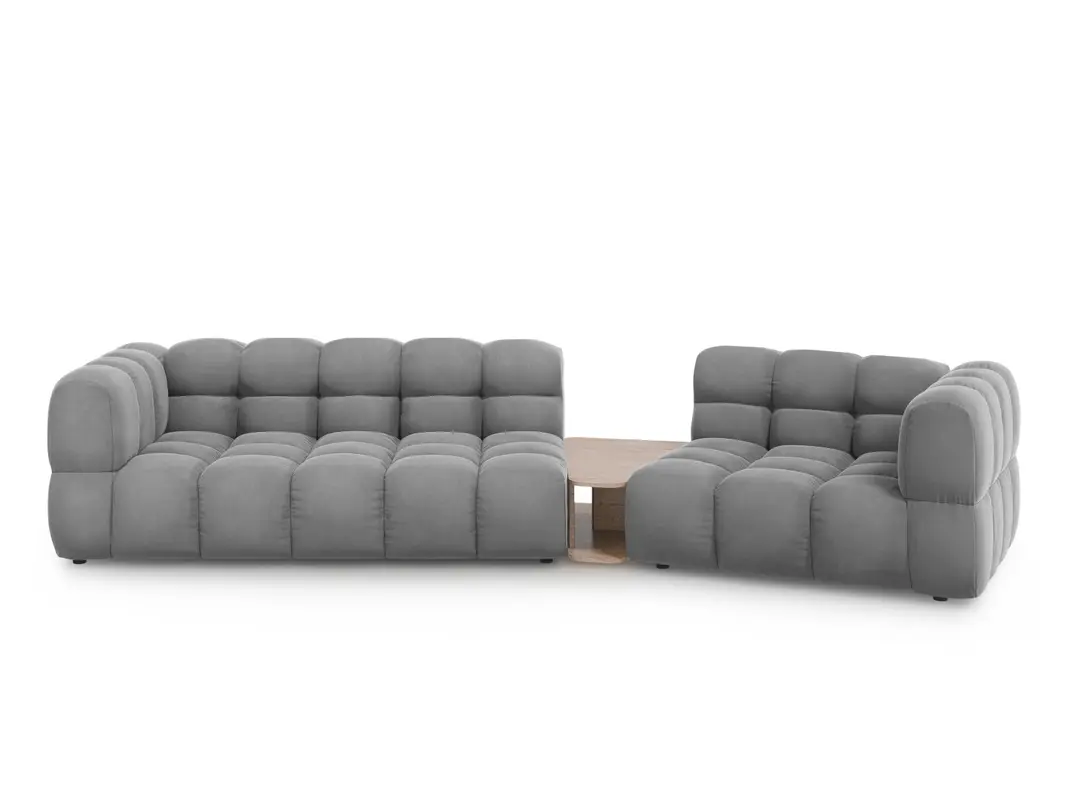 Sky Velour modulares Sofa rechts 3 Sitzer 148cm