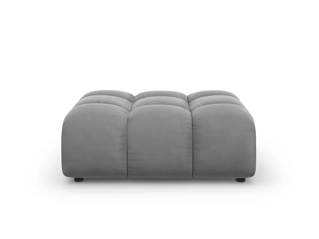 Sky Velour Pouf 1 Sitz 80cm