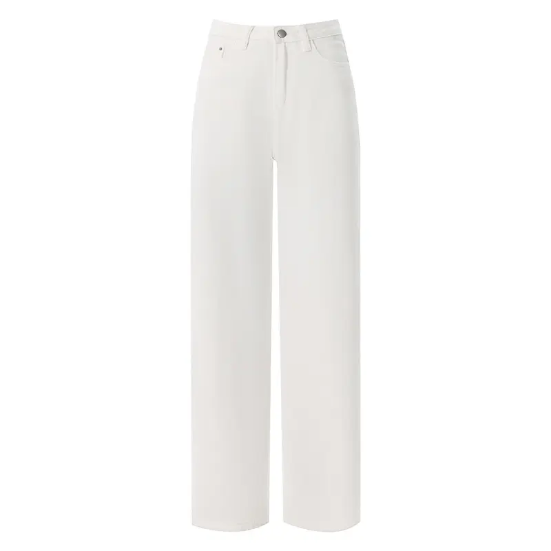 Slim Straight-Leg Jeans im koreanischen Stil