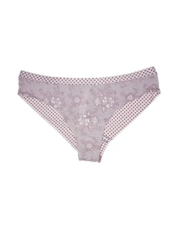 Slip microfibre imprimé raffiné — Saint Tropez Leilieve