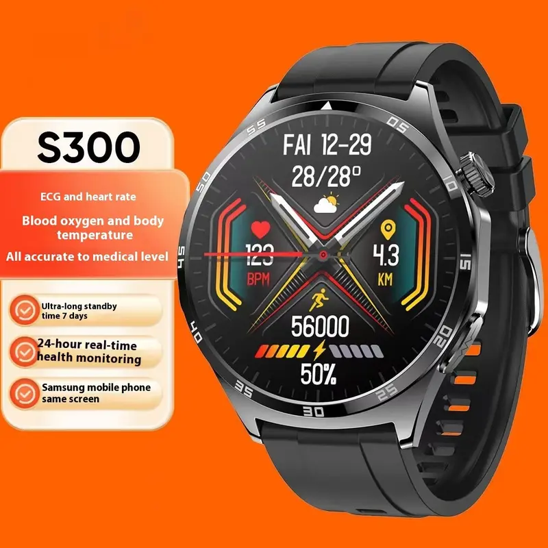 Smart Armband mit EKG, Blutzucker- & Körpertemperaturmessung