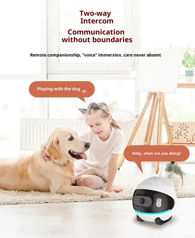 Smart Pet HD Videokamera für Zuhause