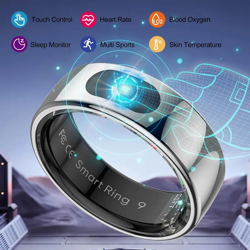 Smart Ring · Fitness- & Schlaftracker Titan