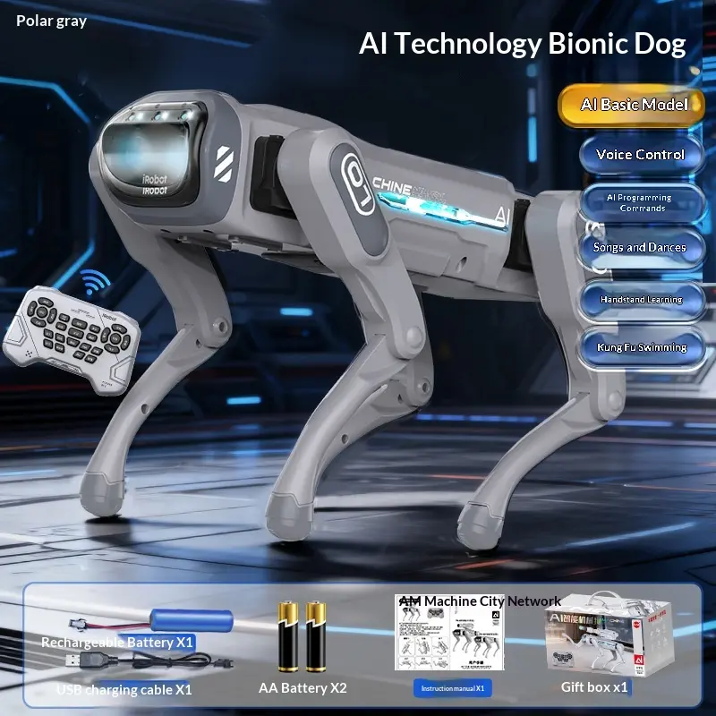 Smarter Roboterhund mit Fernsteuerung