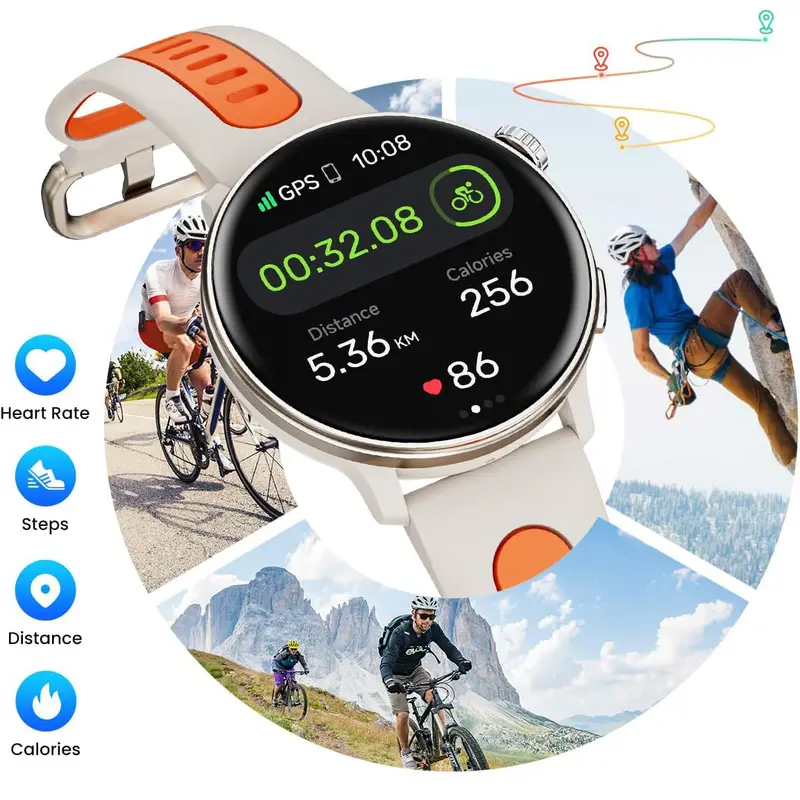 Smartwatch «FitPro» · Fitness & Anrufe