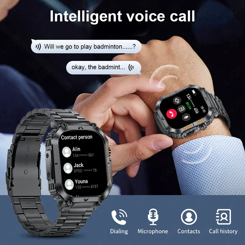 Smartwatch mit Gesundheits- und Sportfunktionen