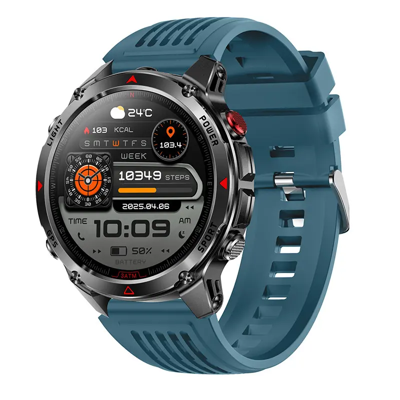 Smartwatch mit GPS und Bluetooth-Telefonie