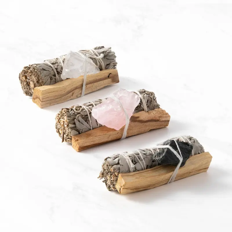 Smudge Set mit Salbei & Palo Santo – energetische Reinigung & spirituelles Geschenk-Set