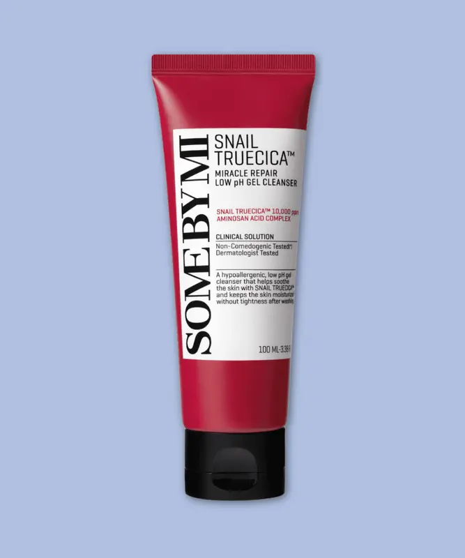 Snail TrueCICA Miracle Repair Low ph Gel Cleanser