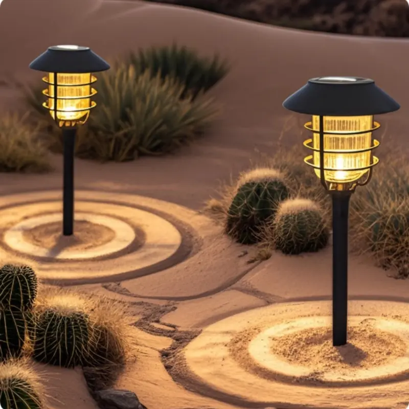 Solar-Gartenleuchte «Lumio» · Aluminium, automatisch ☀