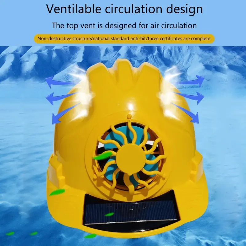 Solar Helm mit Ventilator