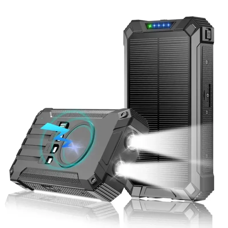 Solar-Powerbank · Wasserdicht Outdoor
