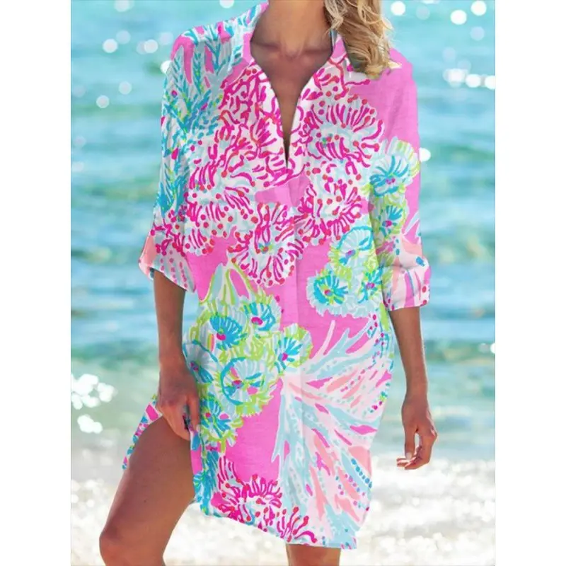 Sommer Bluse mit Print