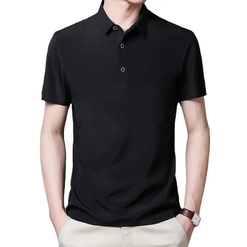 Sommer-Polo aus Mulberry-Seide