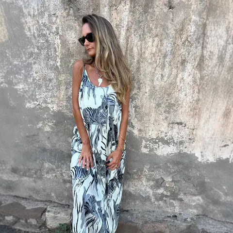 Sommerkleid «Dos Nu» – locker mit Rücken-Cut-out