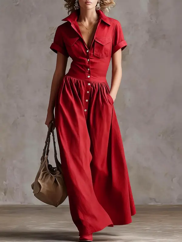 Sommerkleid «Savanna» – Western-Style Midi