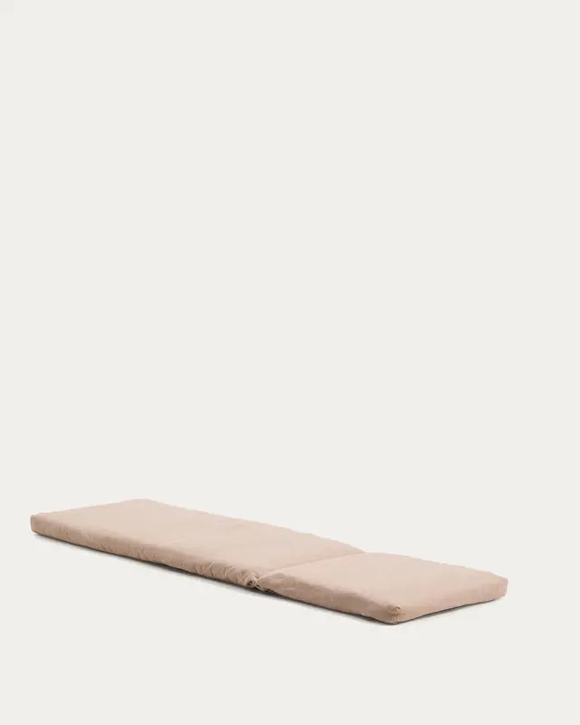 Sonnenliegekissen Maoni 100 % PET beige 50 x 175 cm