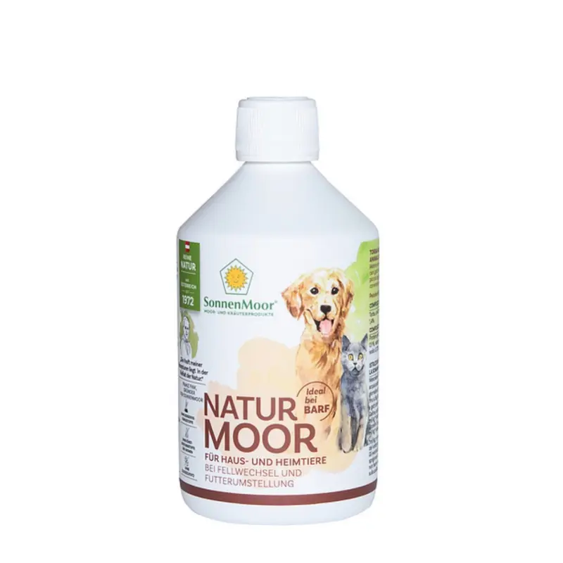 SonnenMoor Naturmoor mit Huminsäuren für Haus- und Heimtiere - 500 ml