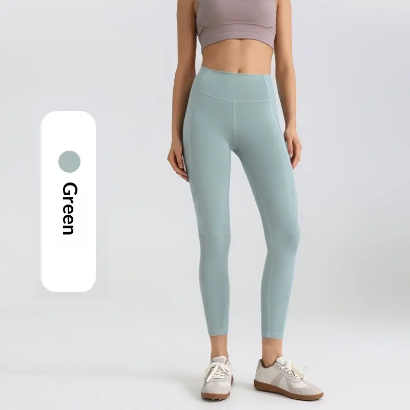 Sport Leggings mit Mesh und Seitentaschen