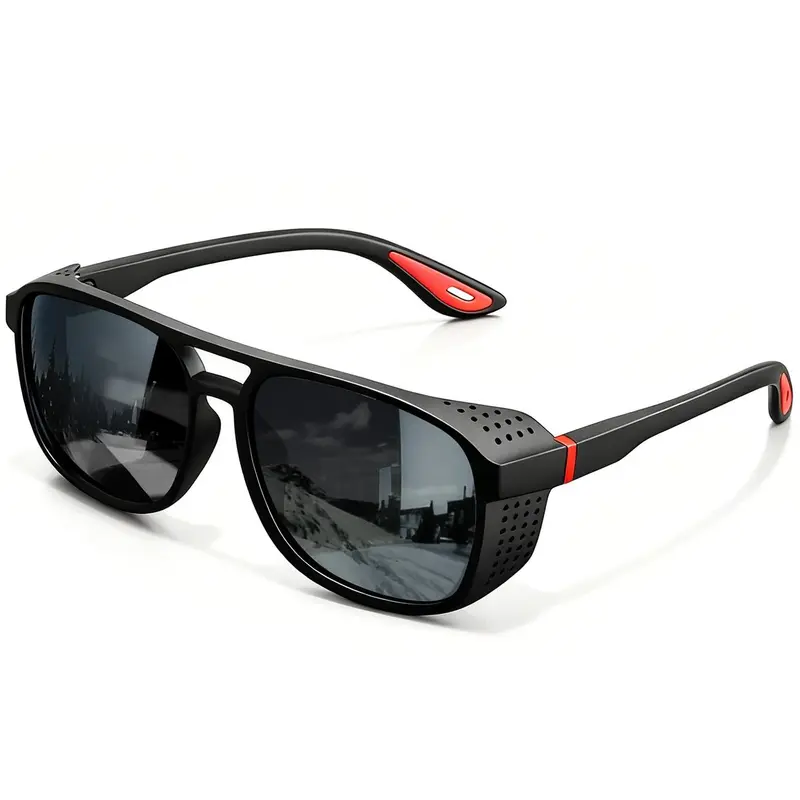 Sport-Sonnenbrille · Wraparound Polarisiert