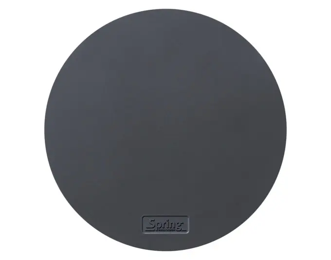 SPRING Schutzmatte für Induktionskochfelder 2 Stück Silikon schwarz ø 18 cm