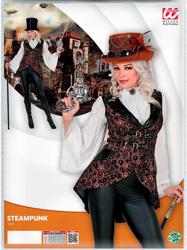 Steampunk Damen Gilet