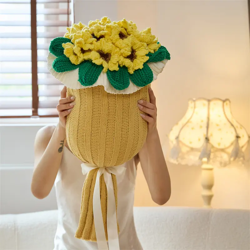 Sternen Sonnenblumen Kissen