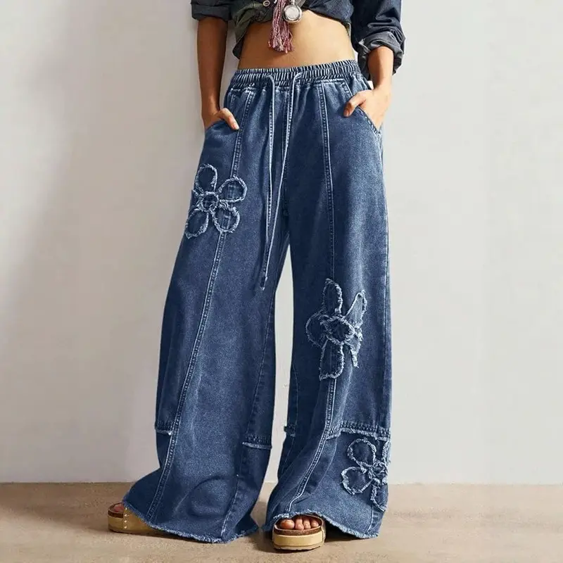 Stickereie Jeans