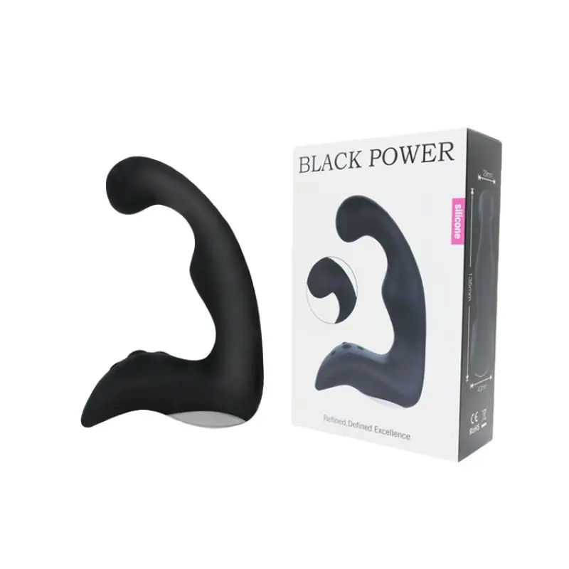 Stimulateur prostatique vibrant convexe premium — Black Power