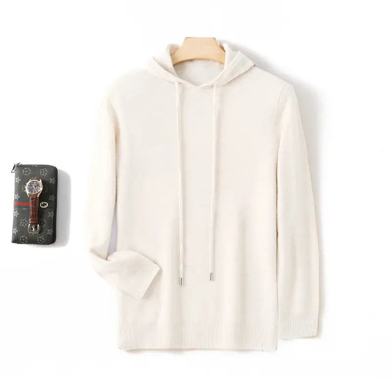 Strick-Hoodie mit Kapuze für Herren