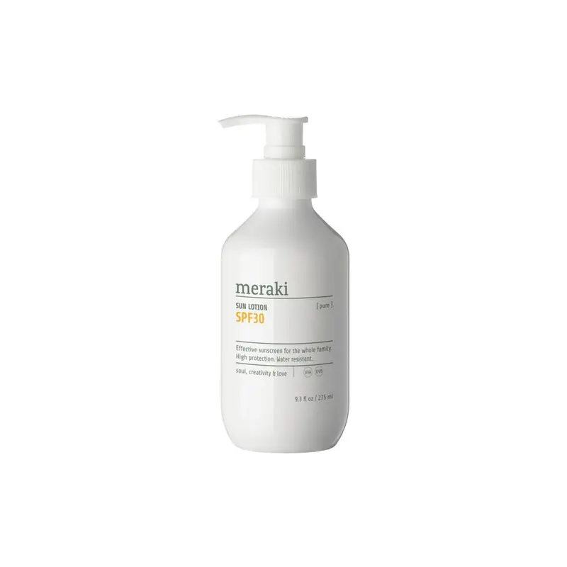 Sun lotion, Pure