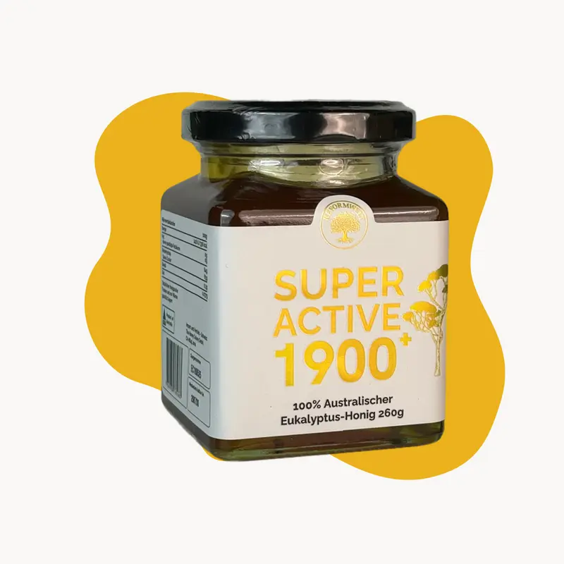 Super Active 1900+ Eukalyptus - Honig 260g