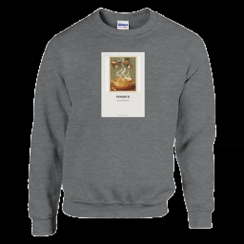 Sweatshirt «Fondue» · Swiss Edition