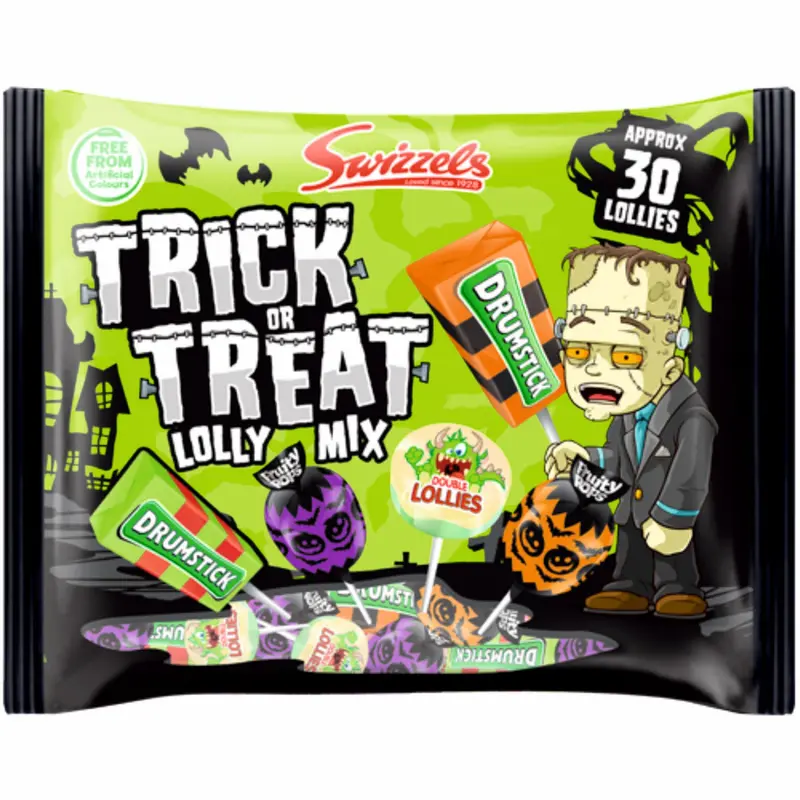 Swizzels Trick or Treat Lolly Mix 330 g