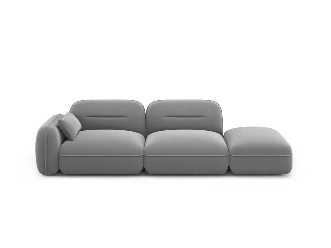 Sydney Velour Modular sofa rechts 3 Sitzer