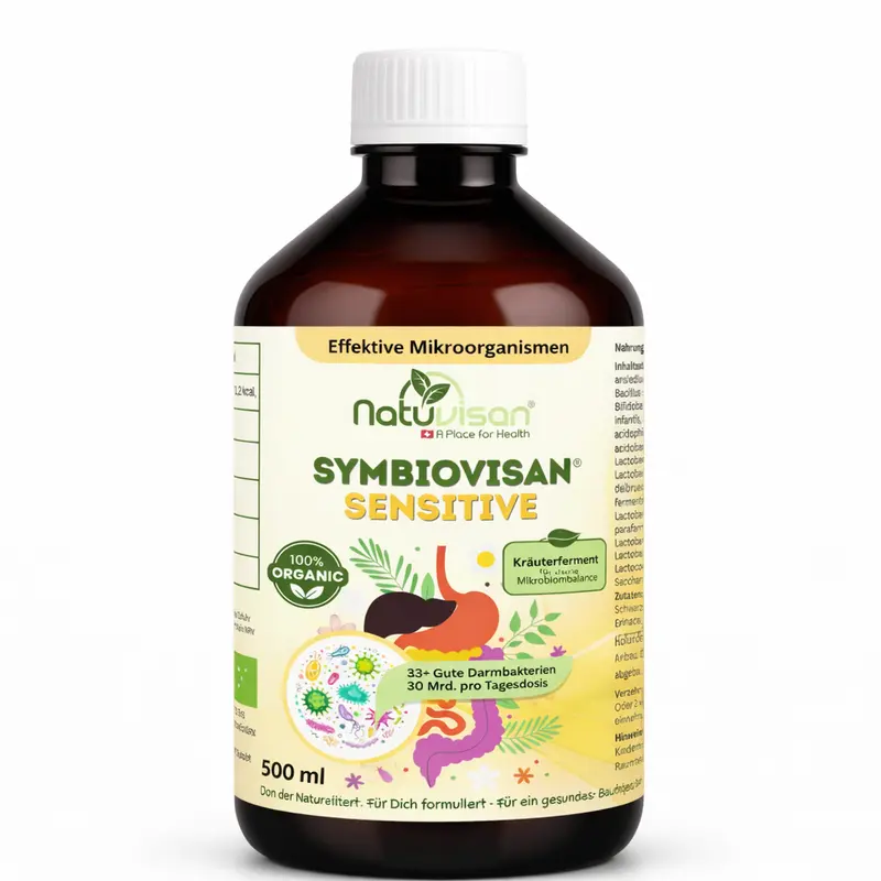 Symbiovisan® Bio Sensitive Mikrobiom Elixier für sensible Bäuche 500 ml