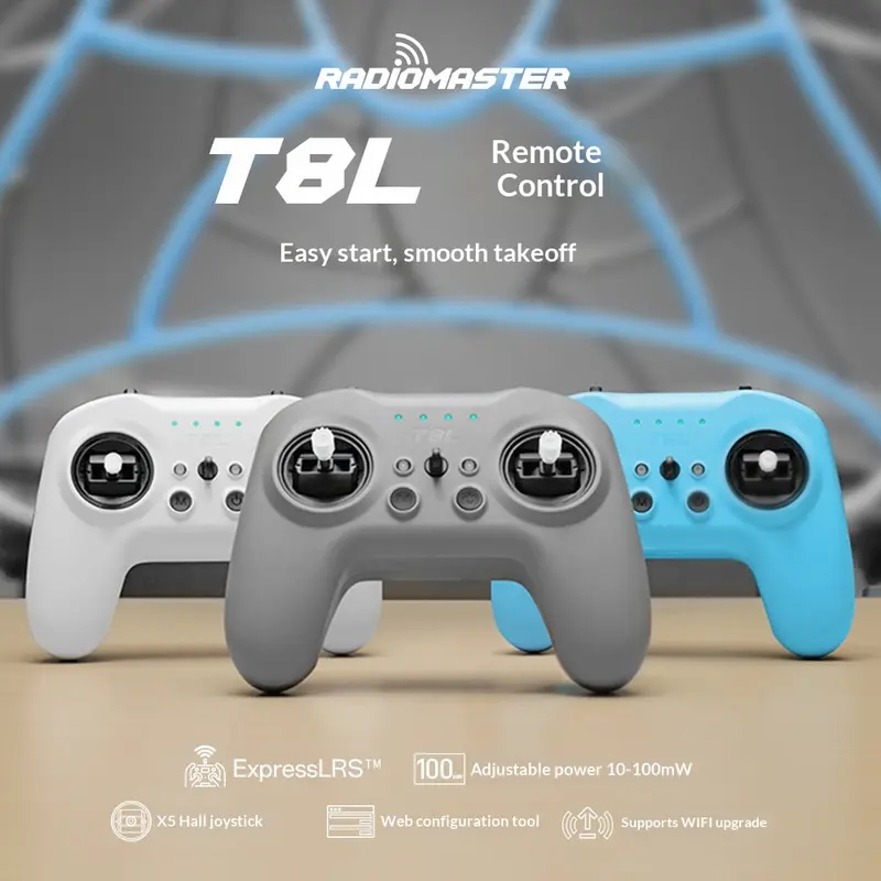 T8L ELRS Open-Source Hall-Effekt Drohnen-Fernsteuerung